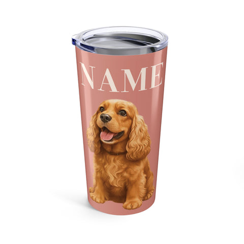 Custom Pet Portrait Tumbler