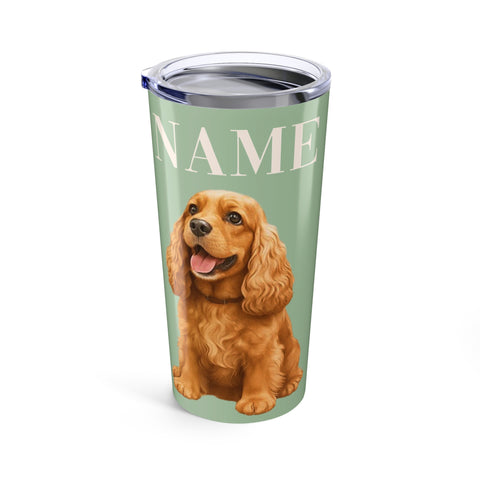 Custom Pet Portrait Tumbler