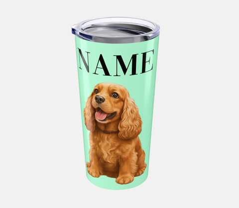 Custom Pet Portrait Tumbler