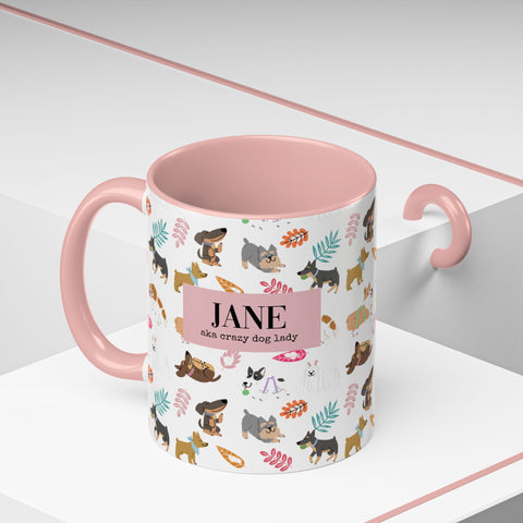 Custom Dog Pattern Mug