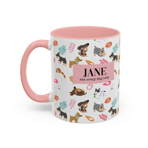 Custom Dog Pattern Mug