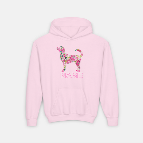 Custom Pet Siluette Hoodie (Kids)