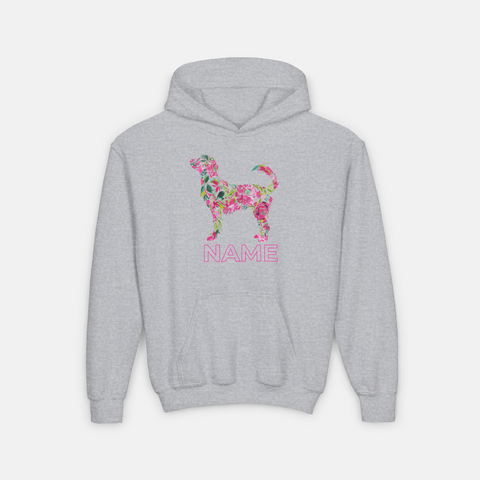 Custom Pet Siluette Hoodie (Kids)