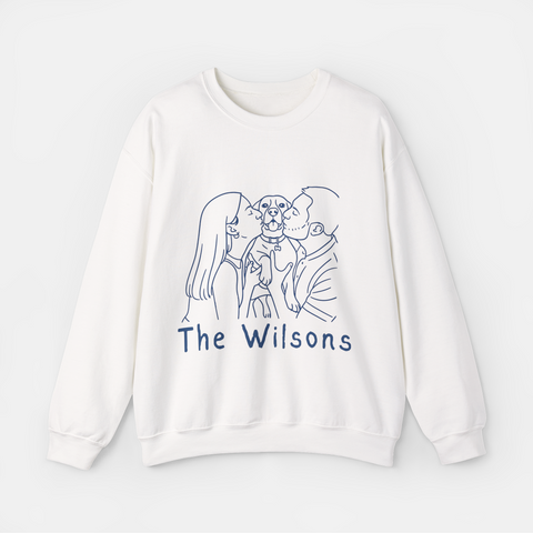 Custom Simple Drawing Sweatshirt