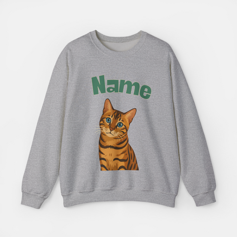 Custom Pet Cartoon Sweatshirt