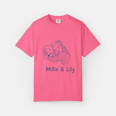 Custom Simple Drawing T-shirt