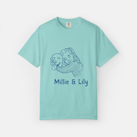 Custom Simple Drawing T-shirt