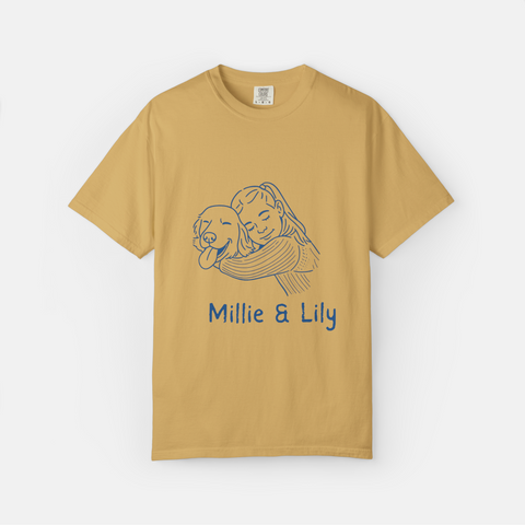 Custom Simple Drawing T-shirt