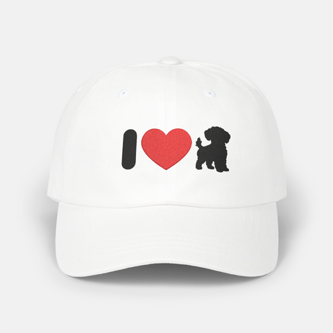 Custom I Love "Breed" Cap