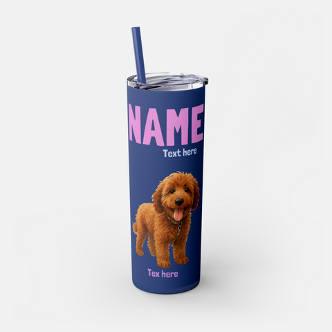 Custom Pet Skinny Tumbler