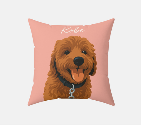 Custom Pet Cartoon Pillow