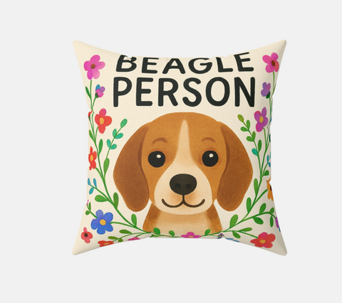 Custom Pet Breed Throw Pillow