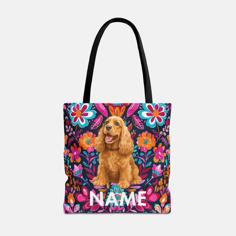 Custom Pet Portrait Tote Bag