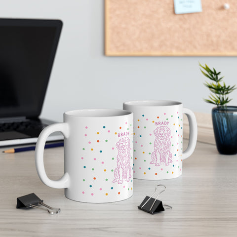 Custom Simple Drawing Pet Mug