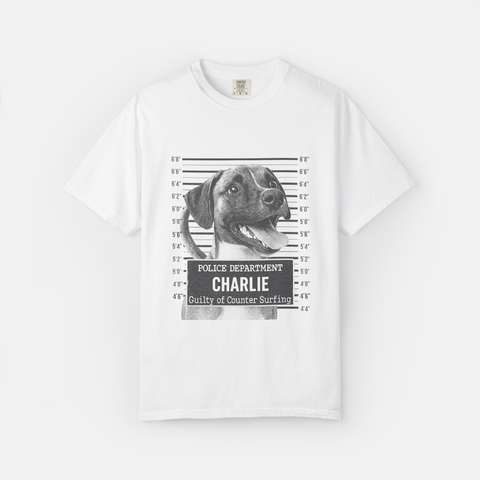 Custom Mugshot T-shirt
