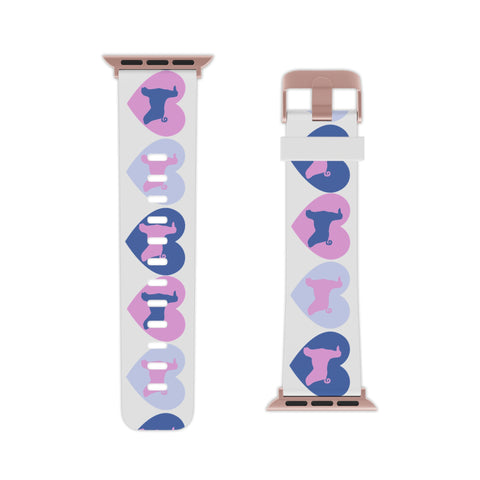 Custom Breed in My Heart Watch Band