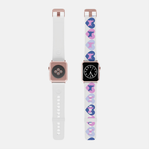 Custom Breed in My Heart Watch Band