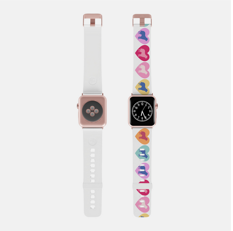 Custom Breed in My Heart Watch Band