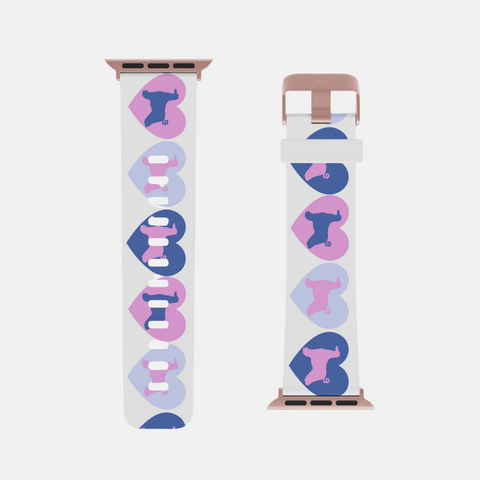 Custom Breed in My Heart Watch Band