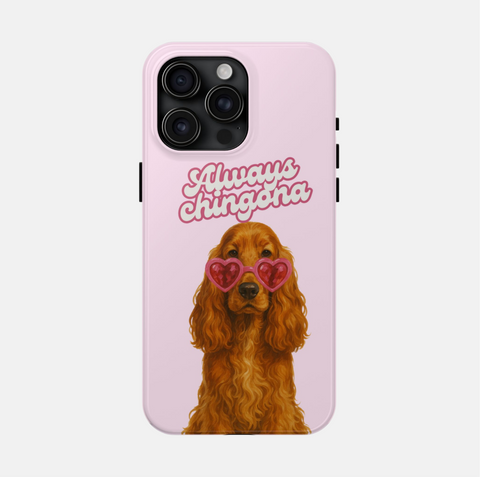 Custom AI Enhanced Pet Portrait  Phone Case