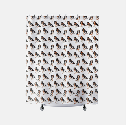 Cavalier Charles Spaniel  Shower Curtain