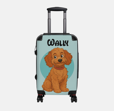 Custom Disney Style Pet Suitcase