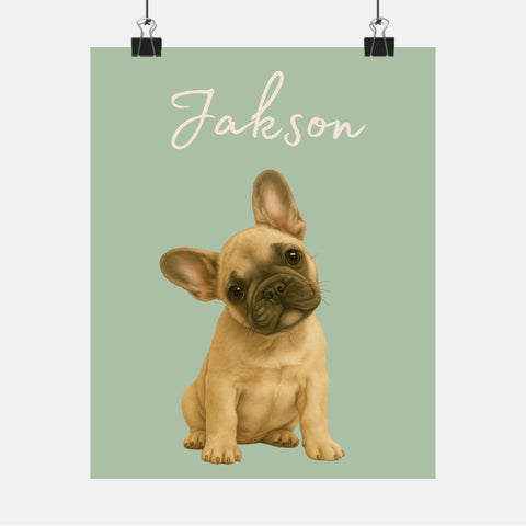 Custom Fancy Portrait Poster