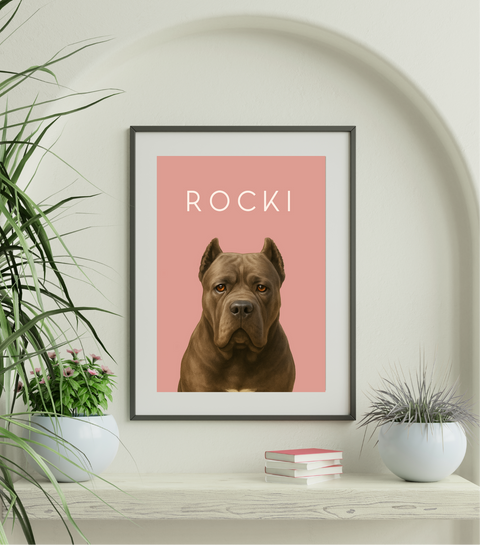 Custom Fancy Portrait Poster