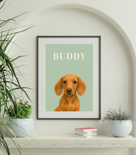 Custom Fancy Portrait Poster