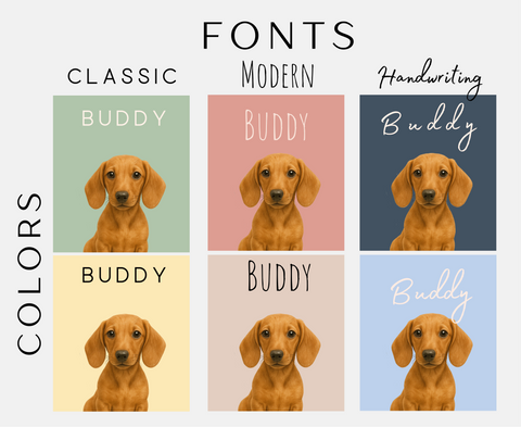 Custom Fancy Portrait Poster
