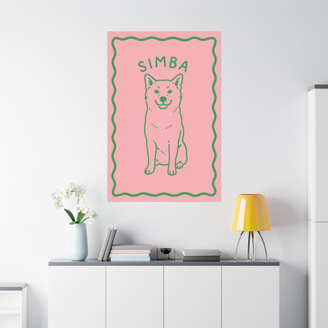 Custom Simple Drawing Poster
