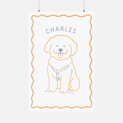 Custom Simple Drawing Poster
