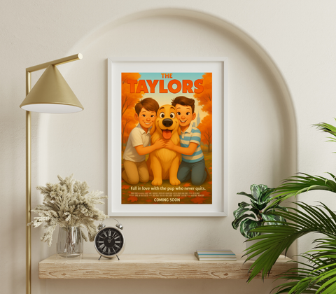 Custom Pixar Movie Poster