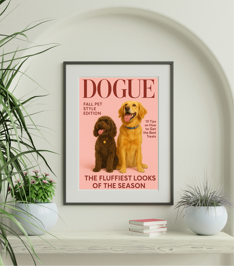 Custom Cover Magazine Poster