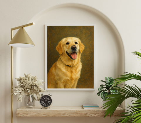 Custom Oil Painting Style Poster