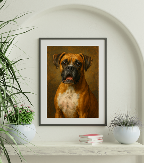 Custom Oil Painting Style Poster