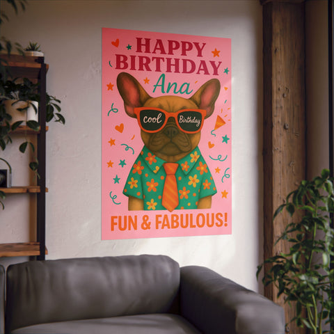 Custom Birthday Poster