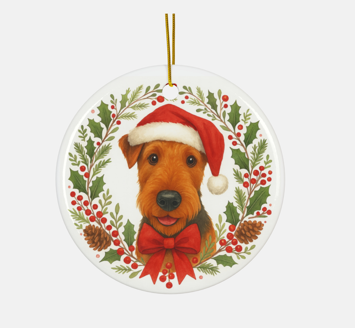 Custom Christmas Ornament — personalised pet home decor piece — Petunia Woof