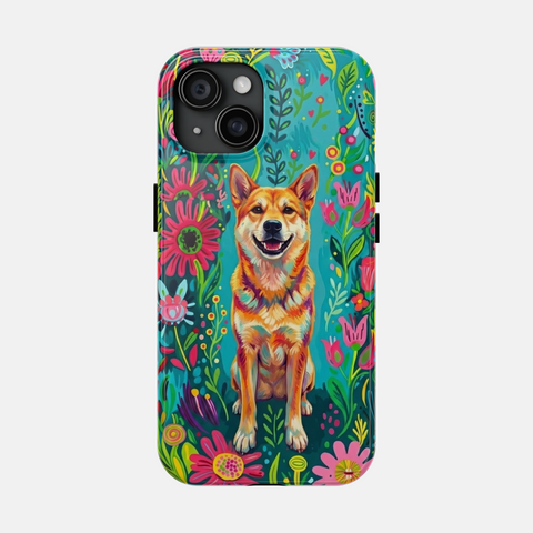 Custom Whimsical Pet Portrait Phone Case