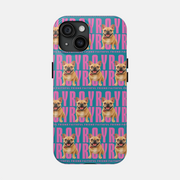 Custom Mosaic Pet Portrait Phone Case — personalised pet phone case — Petunia Woof