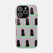 Custom Mosaic Pet Portrait Phone Case — personalised pet phone case — Petunia Woof