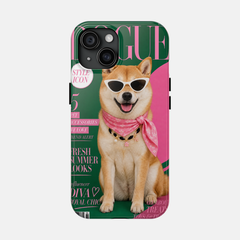 Custom Dogue Pet Phone Case