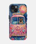 Custom Hippie Pet Phone Case — personalised pet phone case — Petunia Woof