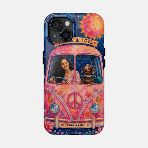 Custom Hippie Pet Phone Case