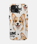 Custom Love My Pet Phone Case — personalised pet phone case — Petunia Woof