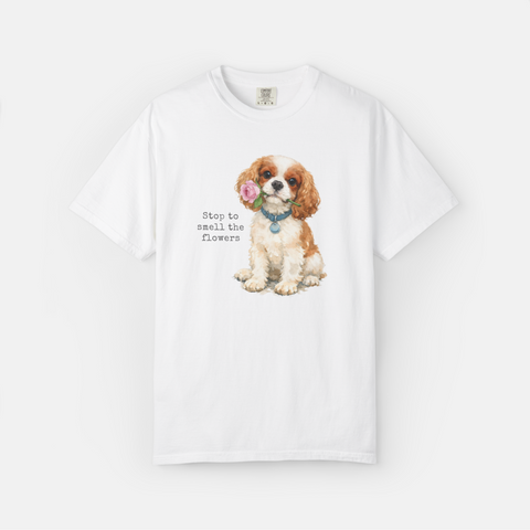 Custom Stop To Smell the Flowers T-shirt