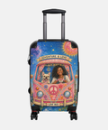 Personalized dog mom travel luggage — custom pet keepsake gift — Petunia Woof