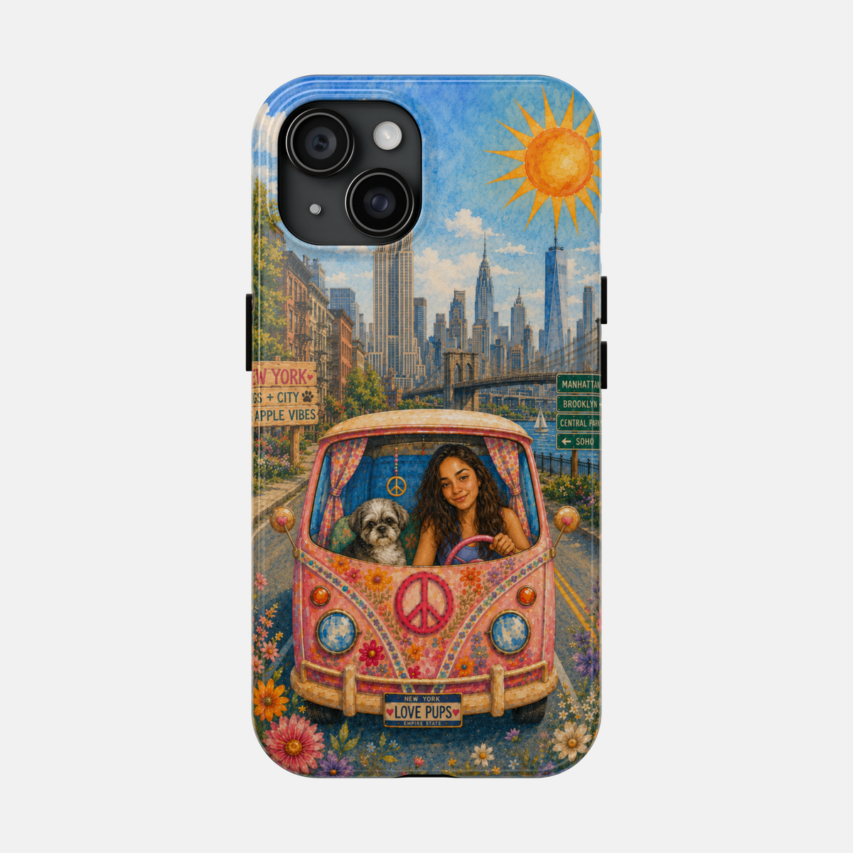 Custom New York Pet Phone Case