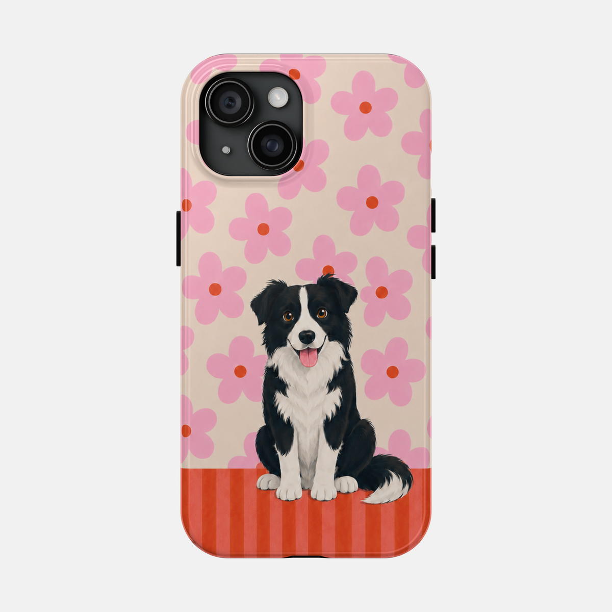 Custom Pet Portrait Keepsake Phone Case