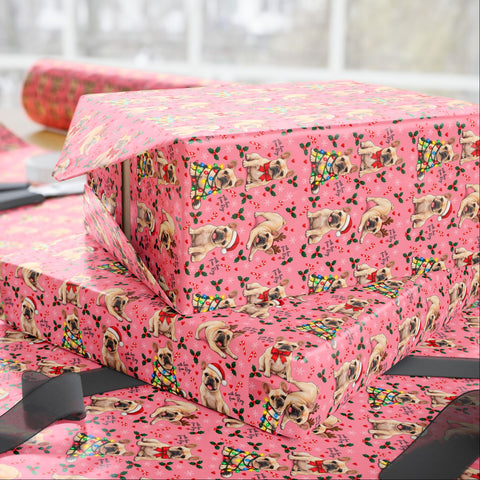 Custom Christmas Pet Wrapping Paper